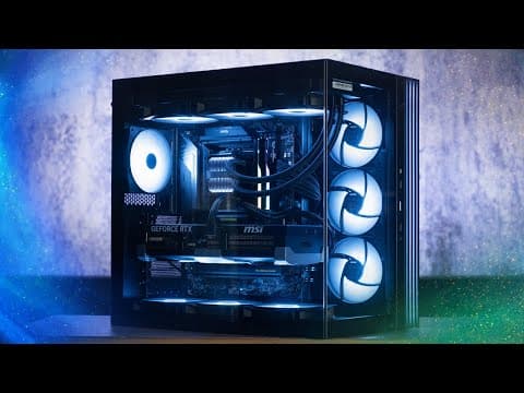 Epic SILENT PC BUILD with the RTX 5090 👀 + BeQuiet! Light Base 600