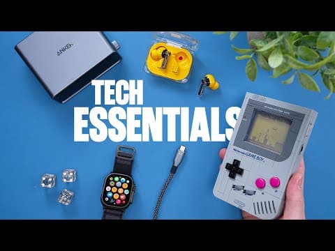 8 Tech ESSENTIALS I Use Every Day