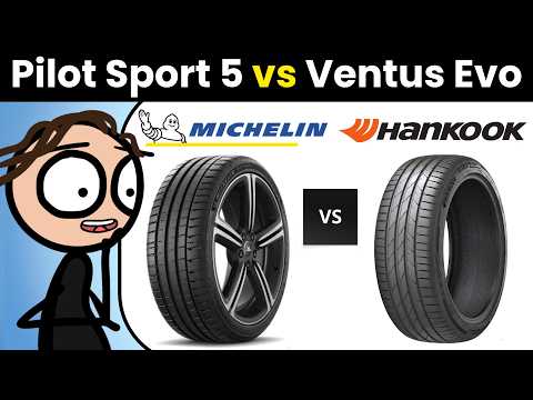 Michelin Pilot Sport 5 vs Hankook Ventus Evo (Comparison and Review)