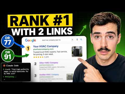 How I use Claude to Build AI Backlinks and Rank #1 (in 24 hours)