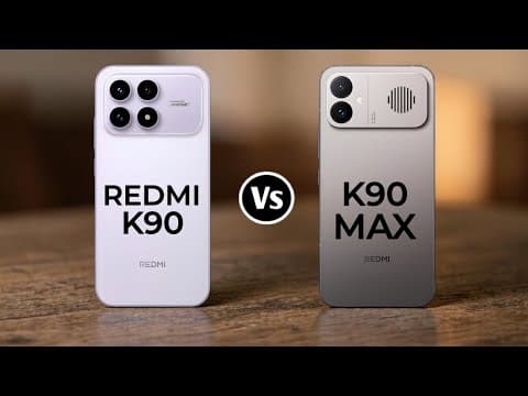 Redmi K90 Vs Redmi K90 Max