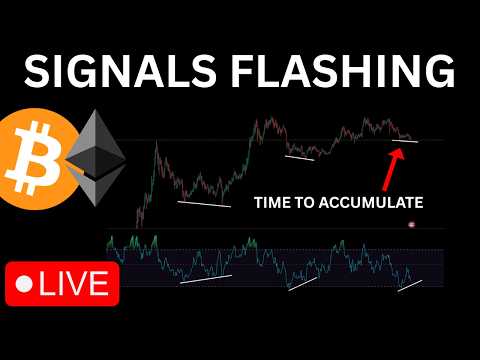 CRYPTO LIVE - SURVIVING THE TIME CAPITULATION AS BOTTOM SIGNALS FLASH