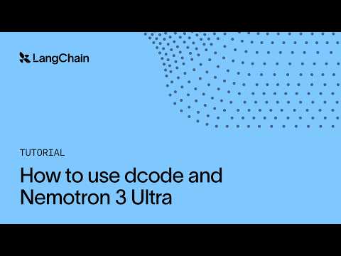 How to use dcode + Nemotron 3 Ultra