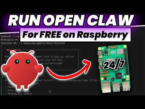 How to Setup OpenClaw for FREE on Raspberry Pi 5 | Full Ollama & AI Agent Guide