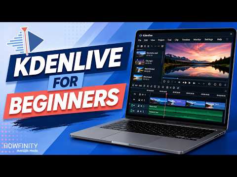 Kdenlive Tutorial for Beginners in 15 Minutes