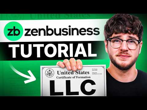 ZenBusiness LLC Formation Tutorial 2026 - Step by Step Walkthrough