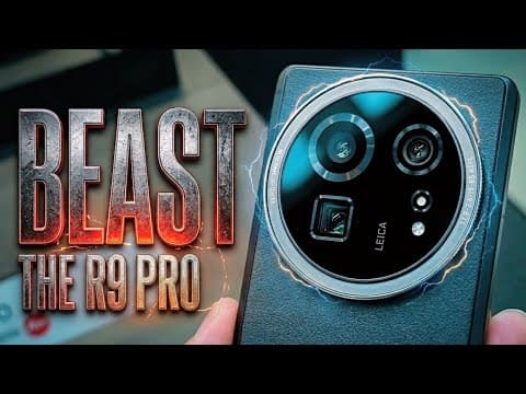 SHARP AQUOS R9 PRO is an Absolute BEAST!!