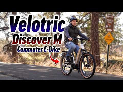 The PERFECT Mid-Drive Commuter E-Bike! - Exclusive Velotric Discover M Review