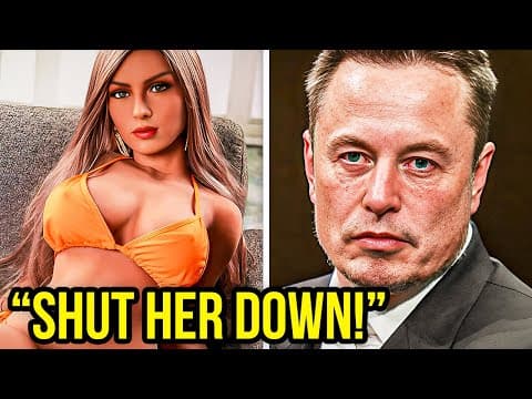 Moments When ELON MUSK Had To Shut Down FEMALE Robots