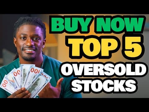 Top 5 Oversold Stocks , Buy The Dip  (LEAPs READY)