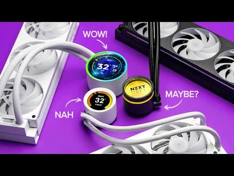 NZXT Kraken Elite, Kraken Plus & Kraken Core Review