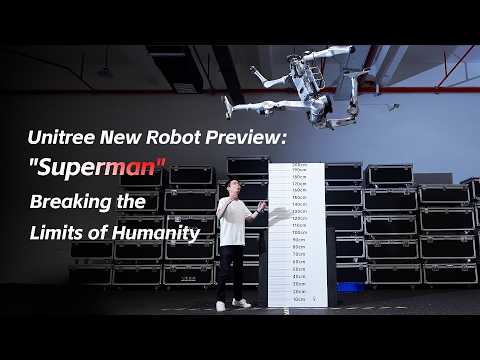 Unitree New Robot Preview: “Superman” Breaking the Limits of Humanity