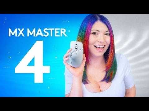 Logitech MX Master 4 Review - Best Mouse For Coding?