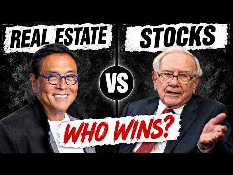 Real Estate vs Stocks — Which Pays More? (Kiyosaki vs Buffett)