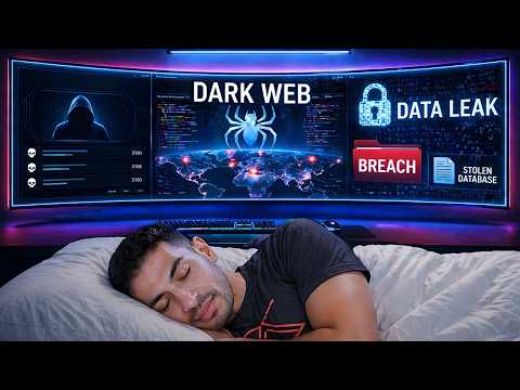 How I Monitor the Dark-Web in my Sleep 👁️ Find Passwords + More!