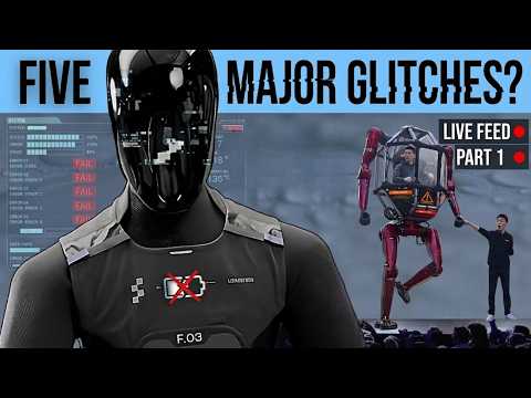 Tesla Robot RIVAL Livestream: 5 Autonomous AI Robot GLITCHES? ($650,000 MECHA)