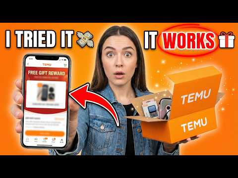 Temu FREE Gift 💸 I Tried It… Here’s How to Actually Get Free Stuff on Temu