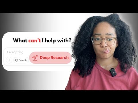 Don't Use Deep Research (Until You Watch This) | Gemini, OpenAI, and Perplexity Deep Research
