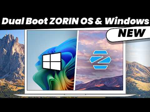 How to Dual Boot ZORIN OS and Windows 11 || BRAND NEW GUIDE