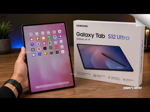 Don't Buy a Tab Until You See the Samsung Galaxy Tab S12 Ultra
