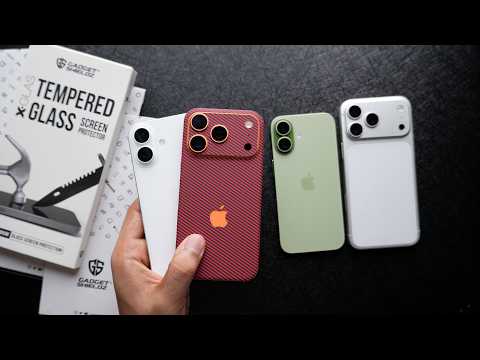 Full Body Protection, Skin & Tempered For iPhone 17, 16 | Gadgetshieldz Products Review