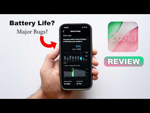iOS 26.4.1 Review | Watch This Before You Update! Bugs, Battery Life etc. (HINDI)
