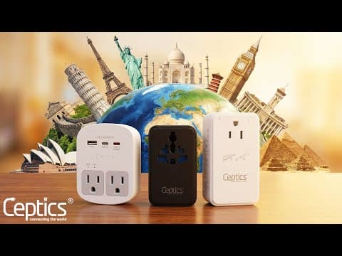 Ceptics Travel Chargers - The Right Way to Charge Your Devices When Travelling