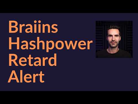 Braiins Hashpower Retard Alert