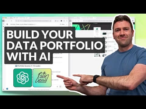 How to Use AI to Build Your Data Project Portfolio | DEMO