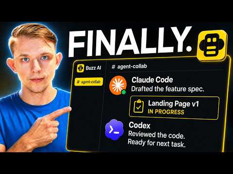 Claude Code + Codex Can FINALLY Work Together (Buzz AI)