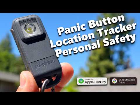 Pebblebee Halo: Personal Safety Tracker Tag for iPhone and Android!