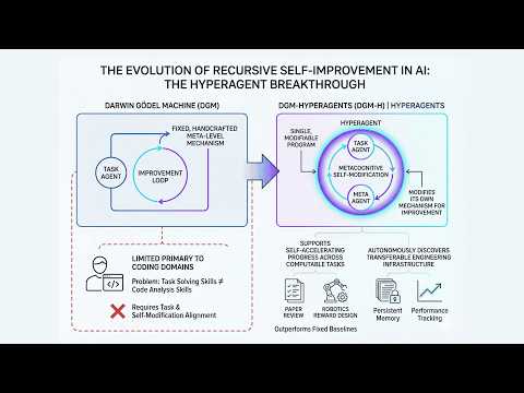Hyperagents: Self-referential self-improving agents that can optimize for any computable task