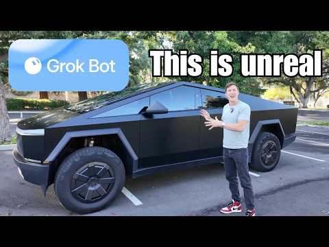 Grok Bot just launched in Tesla. I'm blown away