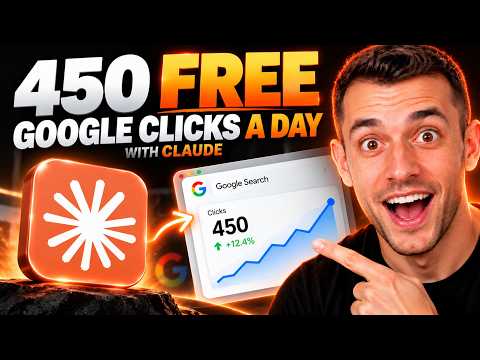 How I Got 450 FREE Google Clicks a Day With Claude