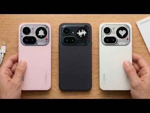 Nothing Phone 4a Pro - Hands On Video