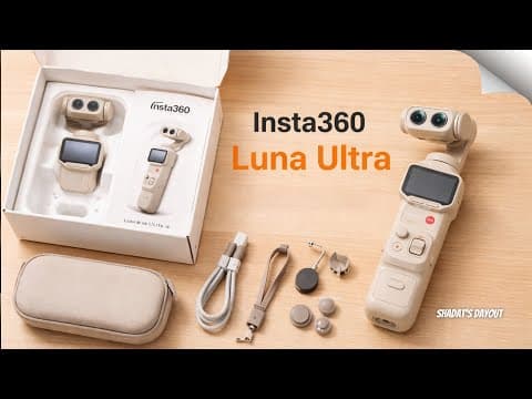 Insta360 Luna Ultra Leaks & Rumors 🔥 Features, Specs & Launch Date!