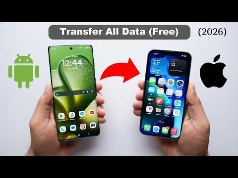Transfer All Data From Android To iPhone (FREE) | Android Se iPhone Me Data Transfer Kaise Kare