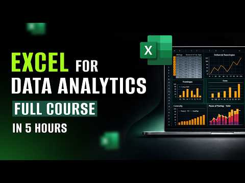 Learn Excel for Data Analyst Jobs 2026 | Complete Guide for Beginners | Intellipaat
