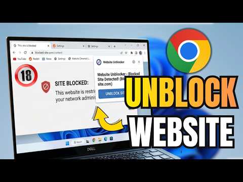 3 Ways to UNBLOCK Websites on Google CHROME in 2026