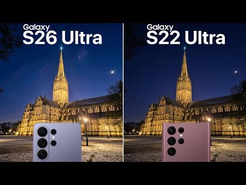 Samsung Galaxy S26 Ultra VS Samsung Galaxy S22 Ultra Camera Test Comparison