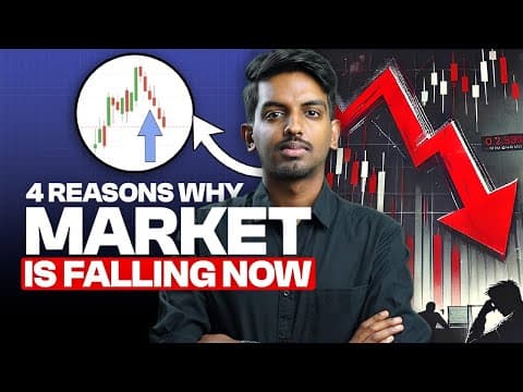 6 HUGE Red Candles in NIFTY! Why is the Market Falling Now? | marketfeed