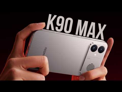 Redmi K90 Max First Look - THERE'S A COOLING FAN!