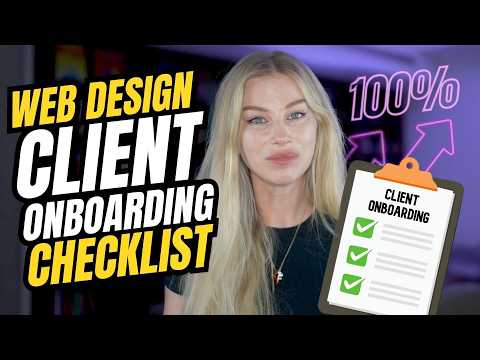 My Ultimate Web Design Client Onboarding Checklist