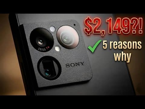 WHY'S The Xperia 1 Mark VIII So EXPENSIVE?!