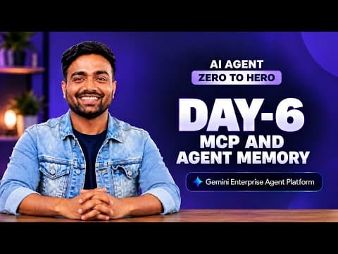 Day-6 | AI Agents Zero to Hero | MCP & Memory Bank (Agent Memory)