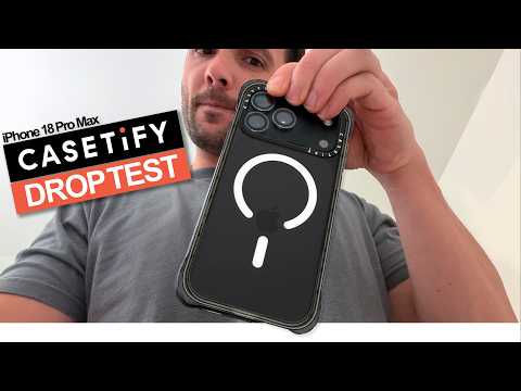Drop Testing My New iPhone 18 Pro Max! Is CASETiFY Worth It?