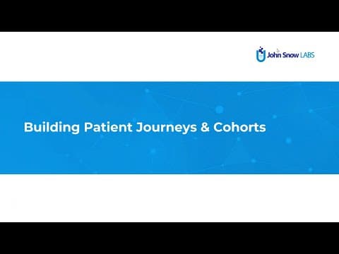 Building Patient Journeys & Cohorts