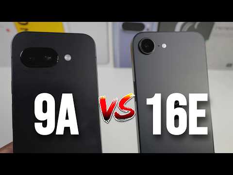 Google Pixel 9a VS IPhone 16e In 2026 (Camera Comparison, PUBG & Display & Speed)