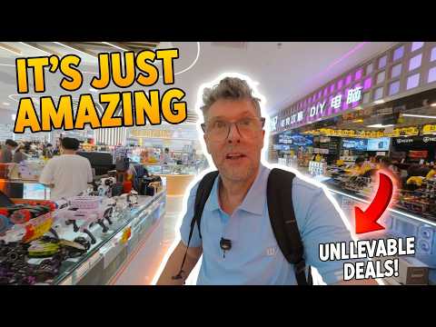 The World's BIGGEST Electronics Market | Huaqiangbei Shenzhen, China