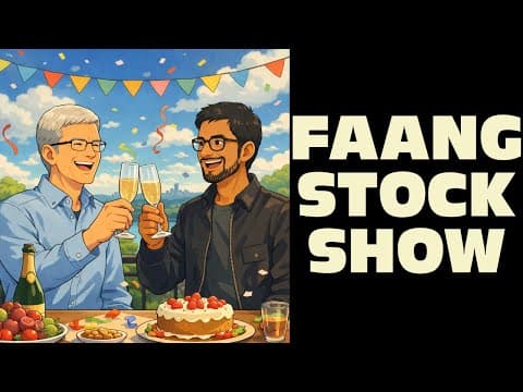Google + Apple = Siri | OpenAI Cooked? | Earnings | FAANG STOCK RECAP SHOW